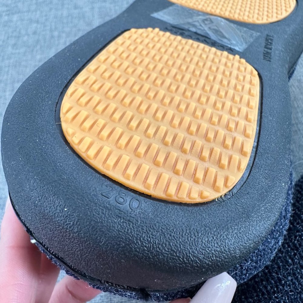 Mishansha Men Home Slippers Memory Foam Fleece Lined Winter House shoes Blue 10 - Picture 7 of 14